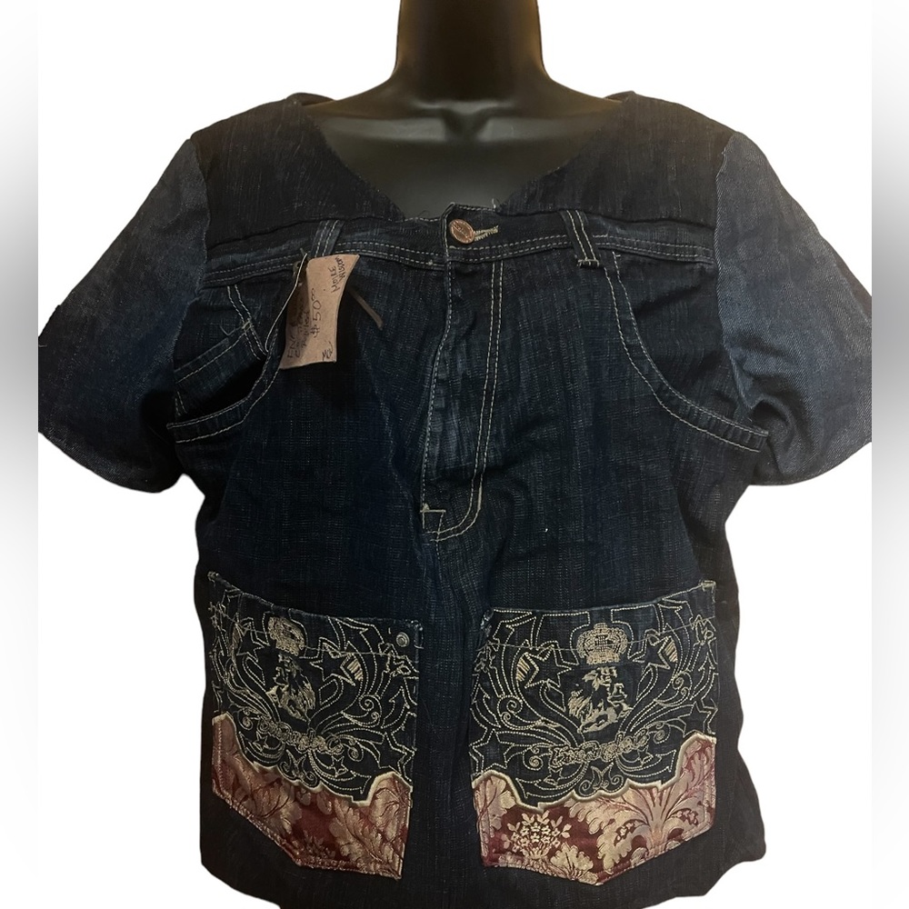 Original blouse from jeans